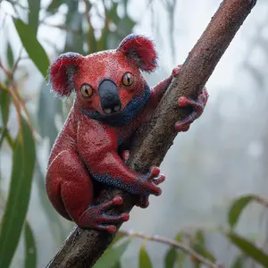 Koala + Strawberry frog